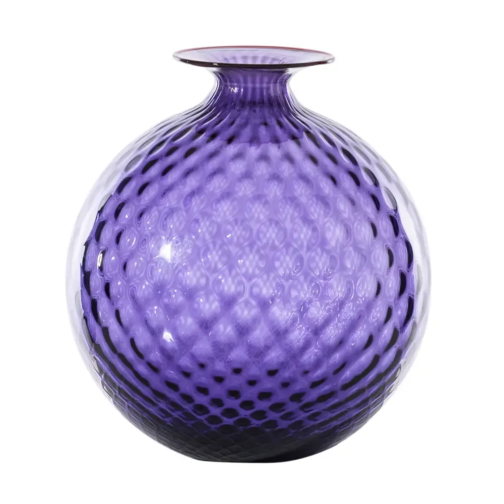 Venini Vaso Balloton Indaco 100.29