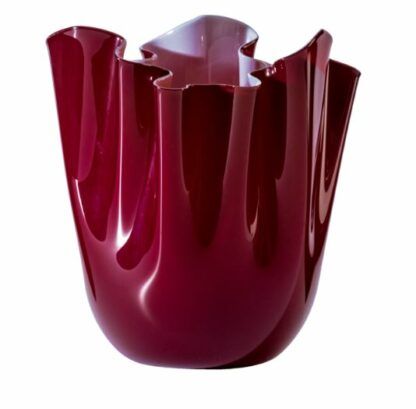 Venini Vaso Fazzoletto Rosso Venezia, Rosa Cipria. 700.02