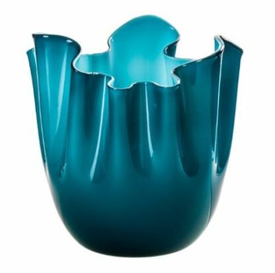 Venini Vaso Fazzoletto Orizzonte/Acquamare 700.02