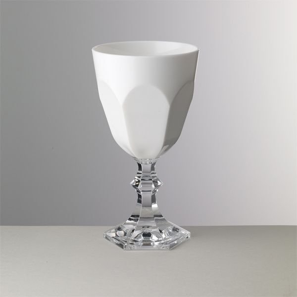 MarioLuca Giusti, Set 6 Calici Acqua, modello Dolce Vita colore Bianco.