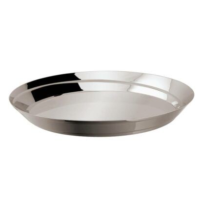 Sambonet, vassoio tondo in acciaio inox 18/10 modello Intrico art. 56326-40