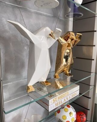 Bosa, Scultura Dab Pinguino Bianco.