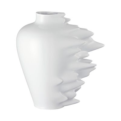 Rosenthal, Vaso in porcellana, bianco decoro Fast H cm 30 art. 14271-800001-26030