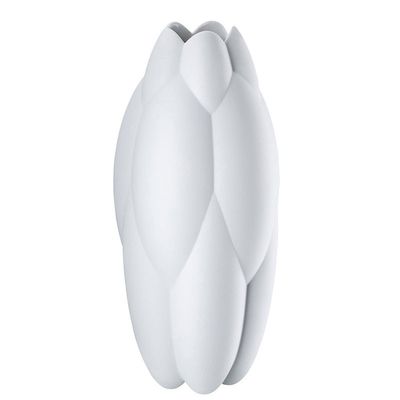 Rosenthal, Vaso in porcellana, bianco matto decoro Core H cm 31. art. 14485-100102-26031