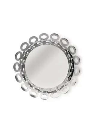 Alessi, Cestino traforato in acciaio inossidabile 18/10 cm 21. articolo BM21/21 Vimini