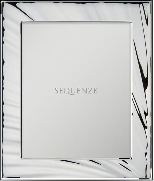 Sequenze, Portafoto in argento linea Curtains  cm 15x20.