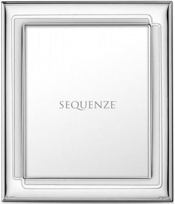 Sequenze, Portafoto Linea Textile in argento cm 10x15.