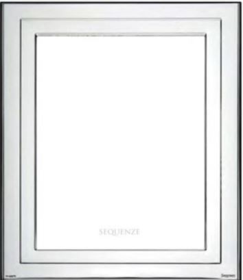 Sequenze, Portafoto Linea Sky in argento cm 15x20