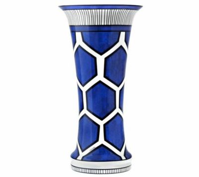 Hermès, Bleus D&#39; Alleurs Vaso Grande cm 39