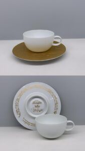 Rosenthal, Tazza thè  decoro ZAUBERFLOETE SARASTRO con incrostazione in oro art. 11260-206503-14640