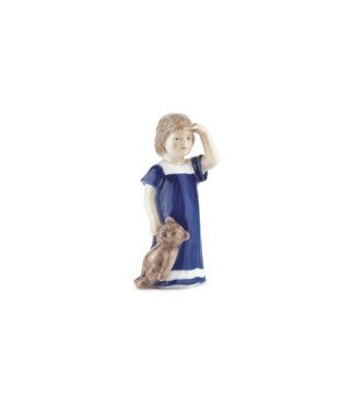 Royal Copenhagen, Statuina  Elsa con orsetto