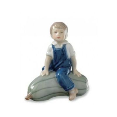 Royal Copenhagen, Statuina Bimbo con Zucca