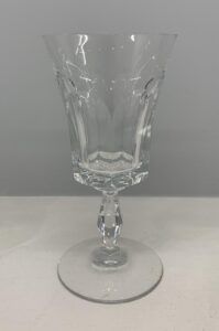 Baccarat, calice acqua in cristallo modello Polignac.