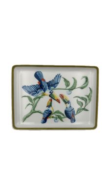Hermès, Svuotatasche Toucans cm 16x12