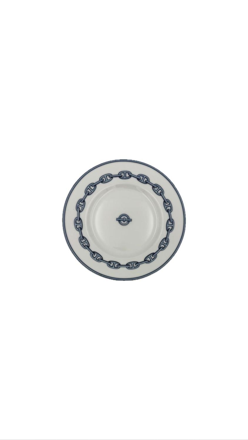 Hermès, Chaine D&#39;ancre blu, piattino pane cm 16 Art. 002712P