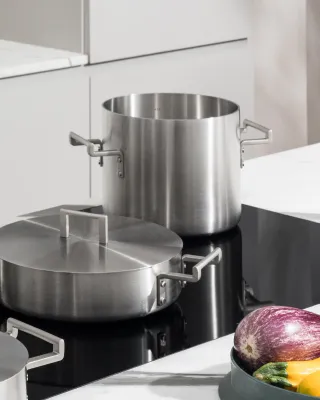 Alessi, Convivio batteria pentole 7 pezzi. Articolo DC100S7