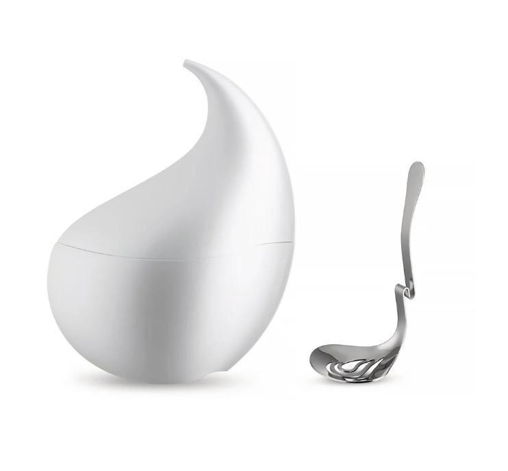 Alessi, contenitore per mozzarella con mestolo Nunziatella art. ESI23 SET