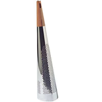 Alessi RS08 - TODO Grattugia gigante per formaggio e noce moscata in acciaio e legno.