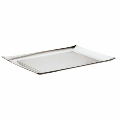 Sambonet, Vassoio rettangolare in acciaio cm 52 modello Linea Q art. 56520-52