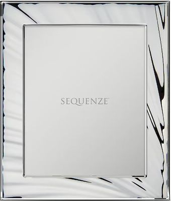 Sequenze, Portafoto Linea Curtains in argento cm 10x15.