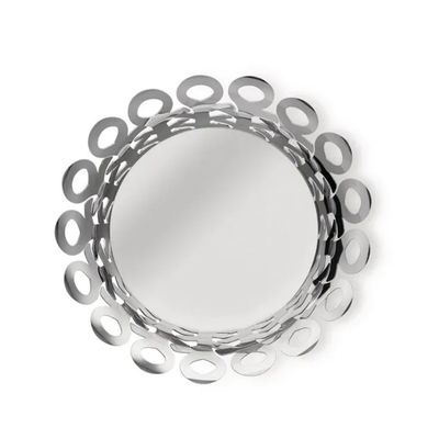 Alessi, Cestino traforato in acciaio inossidabile 18/10 cm 21. articolo BM21/21 Vimini