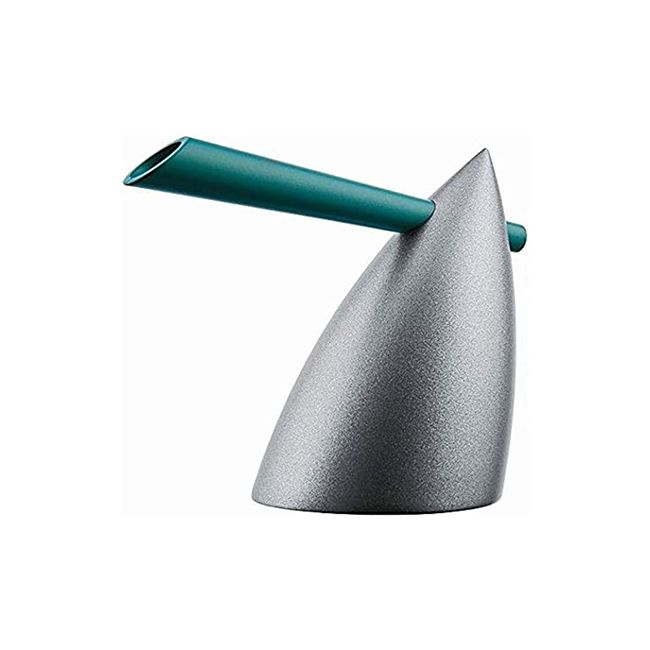 Alessi, bollitore in miniatura Hot Berta,  in zama cromata. Manico in resina termoplastica.