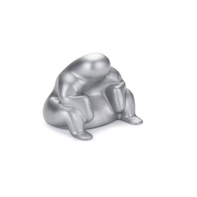 Alessi, Scultura Dédé miniatura in zama cromata.