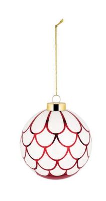 Alessi, palla per albero di Natale in vetro soffiato. Diametro cm 9 art: NZ04 8