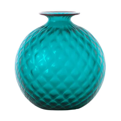 Venini Vaso Monofiore Balloton Paraiba 100.29