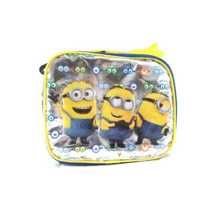 Despicable Me 2 - Silver 3 Minions  Lunch Bag