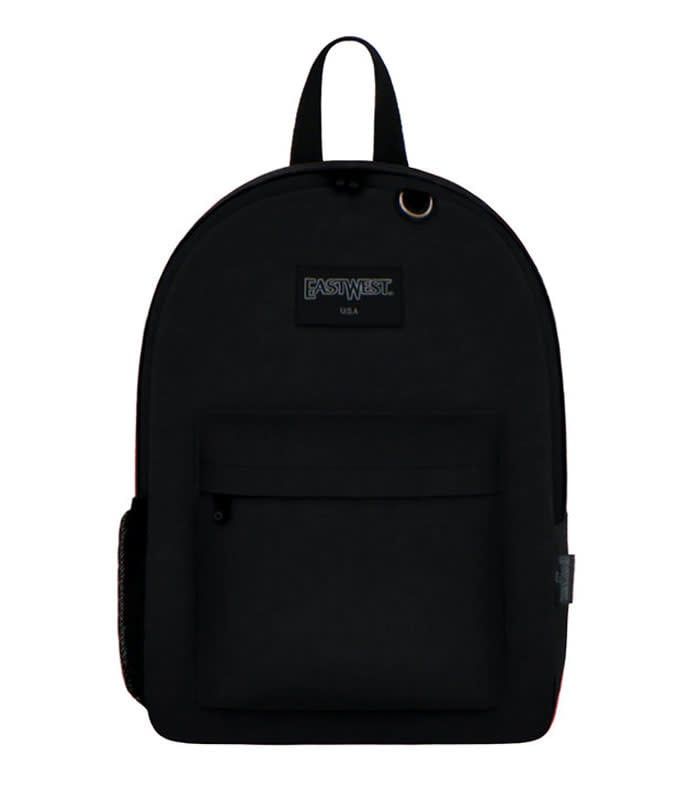 East West Large Plain Backpack 16&quot; Black