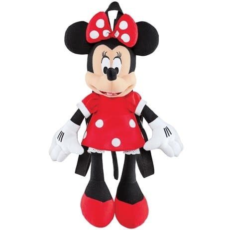 Minnie Mouse Plush Backpack 20&quot; Red