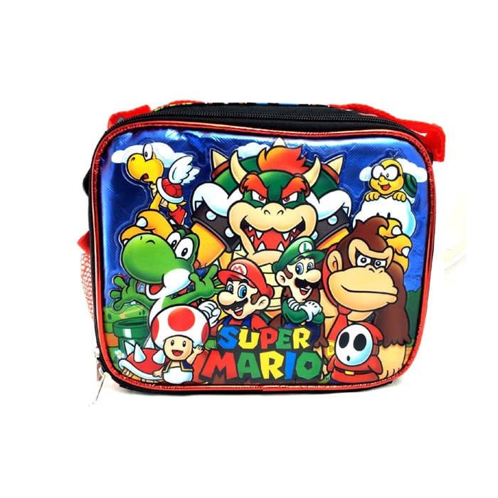 Super Mario 9.5&quot; 3D Bros Insulated Lunch Box Bag