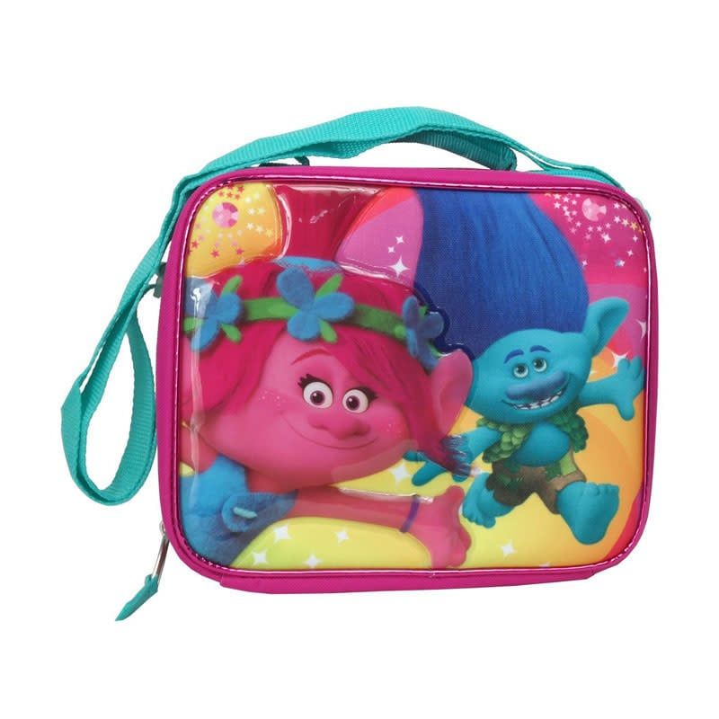 Trolls Rock N Trolli Pink Insulated Lunch Bag