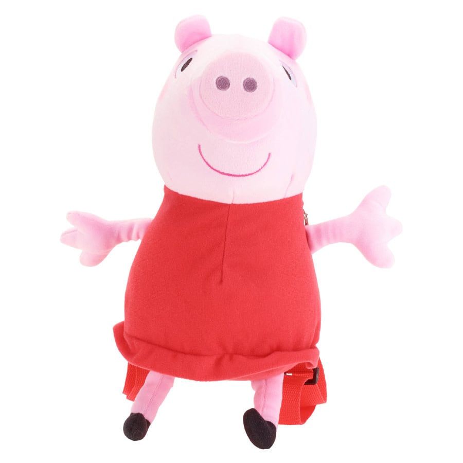 Peppa Pig Plush Backpack 14&quot;