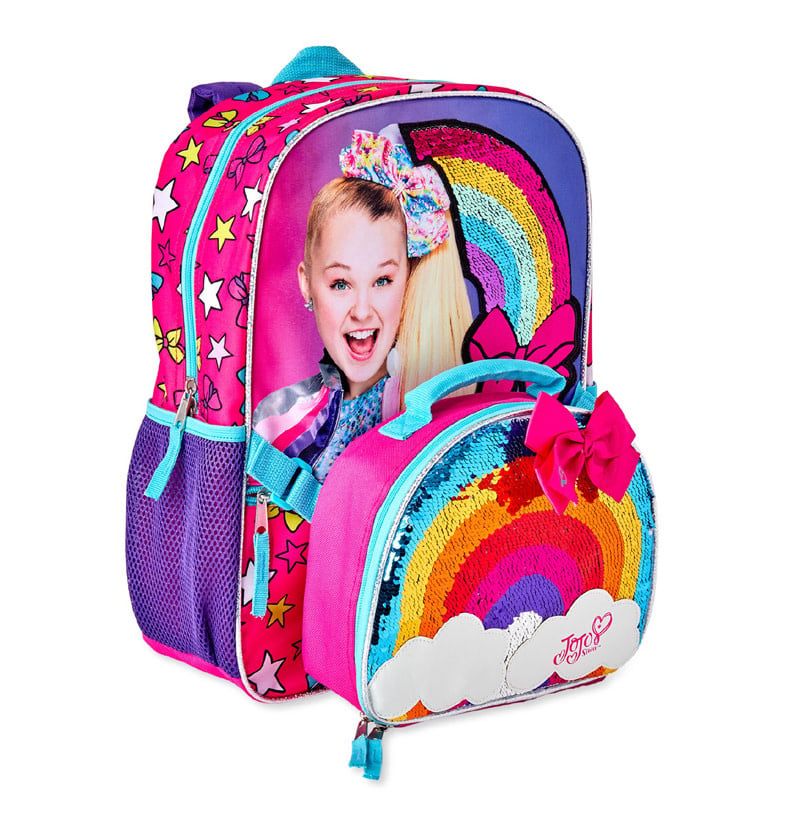 JoJo Siwa Rainbow Daze Large 16&quot;Backpack w/ Lunch Bag