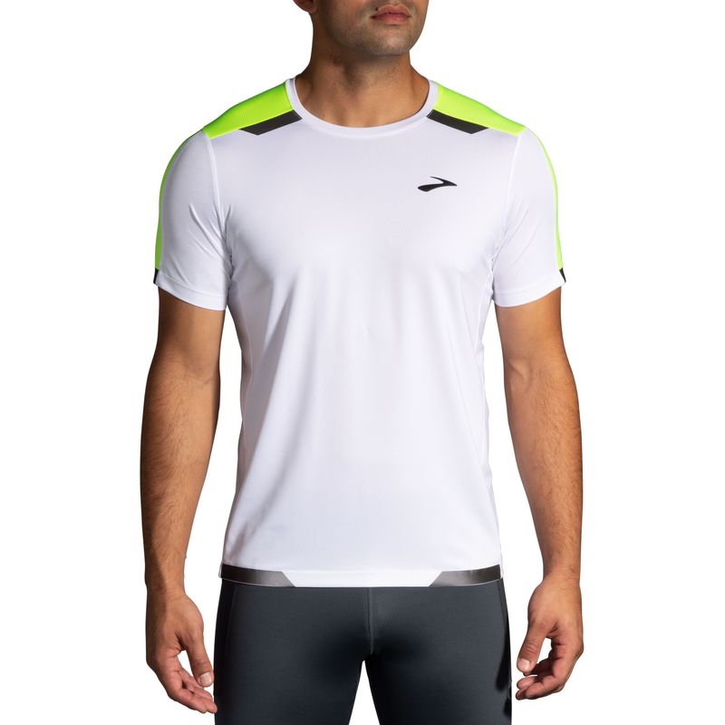 BROOKS MENS RUN VISIBLE SHORT SLEEVE