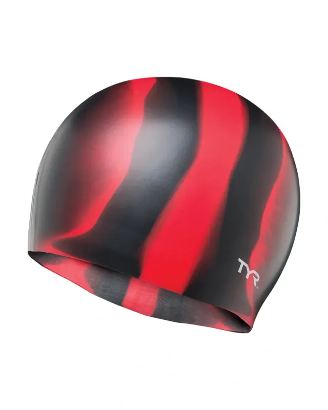 TYR MULTI-COLOR WRINKLE-FREE SILICONE SWIM CAP