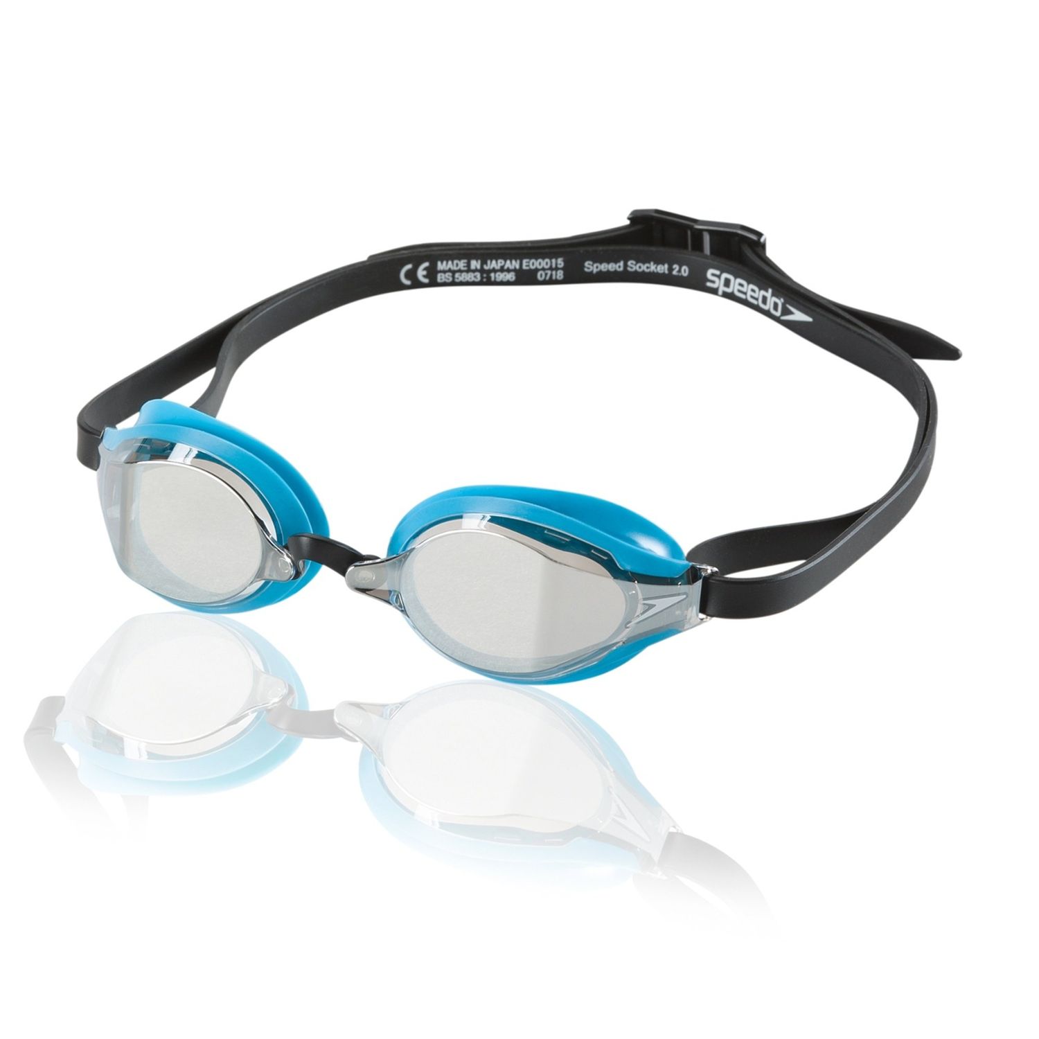 SPEED SOCKET 2.0 MIRRORED, Color: 986 SMOKE ICE
