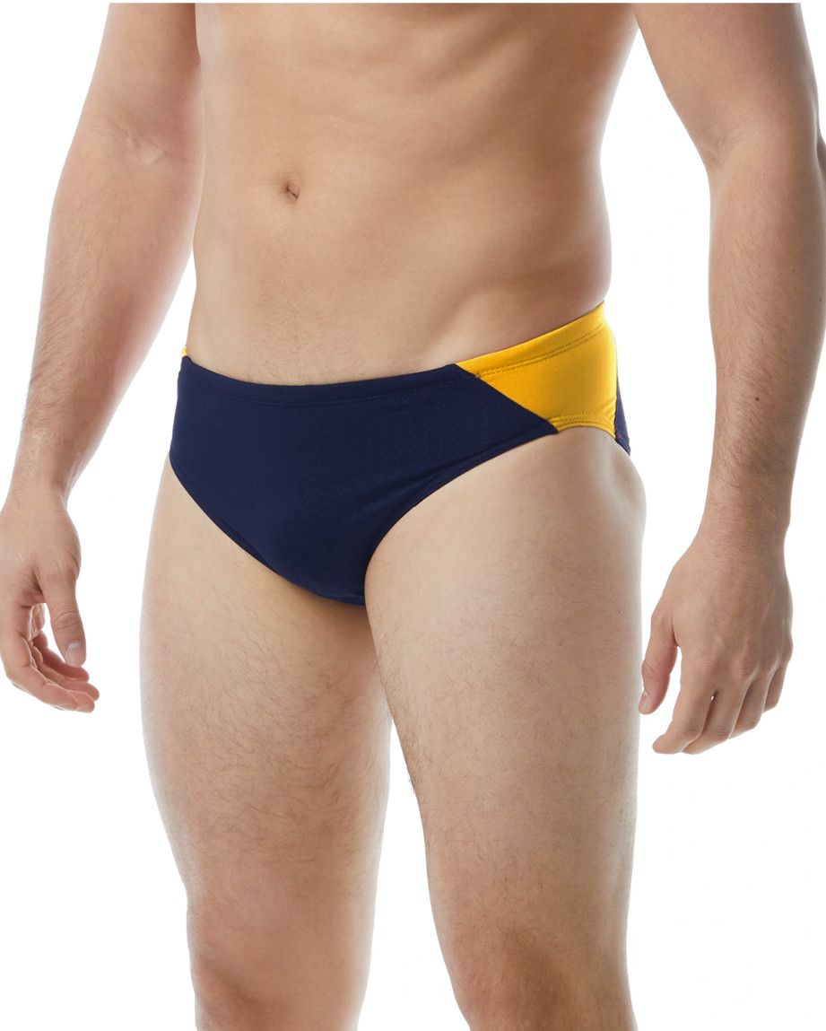 TEAM TYR HEXA BLADE SPLICE RACER NAVY/GOLD, Size: 22