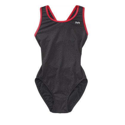 TEAM TYR HEXA MAXFIT BLACK/RED, Size: 22