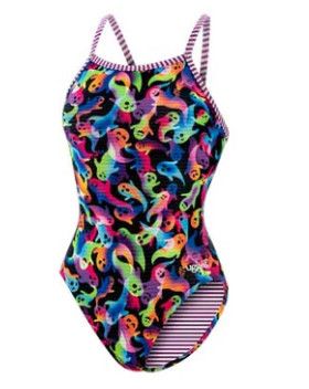 DOLFIN UGLIES V2-BACK SWIMSUIT - GHOST TALES