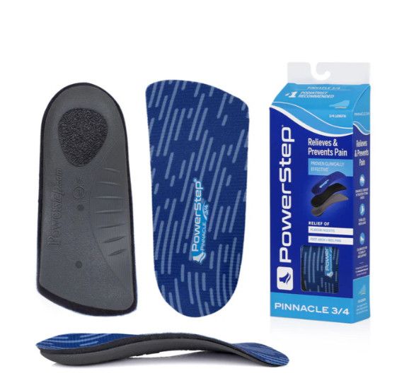 PINNACLE 3/4 INSOLES, Size: ASM (M4-4.5/W6-6.5)