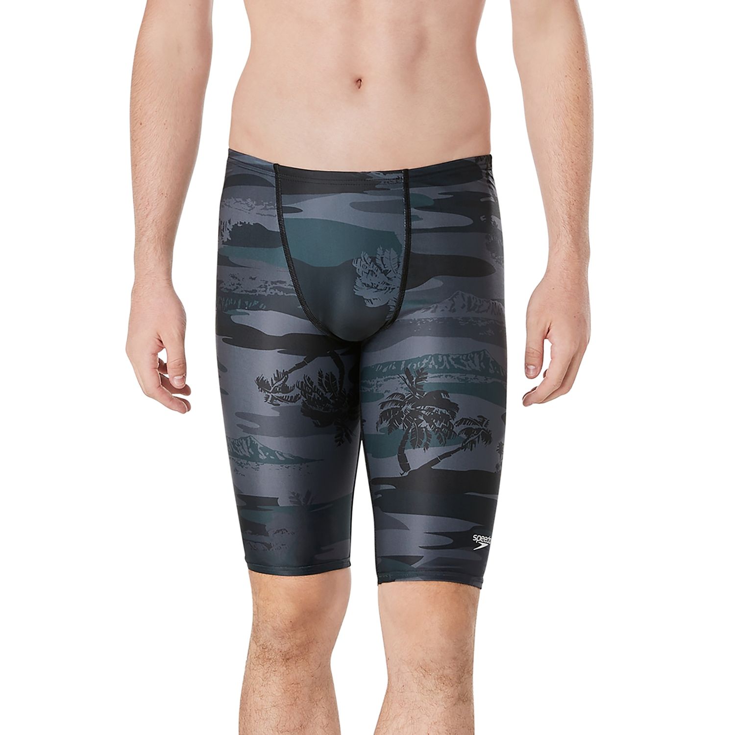 SPEEDO CAMO BEACH JAMMER, Color: 334 ANTHRACITE, Size: 22