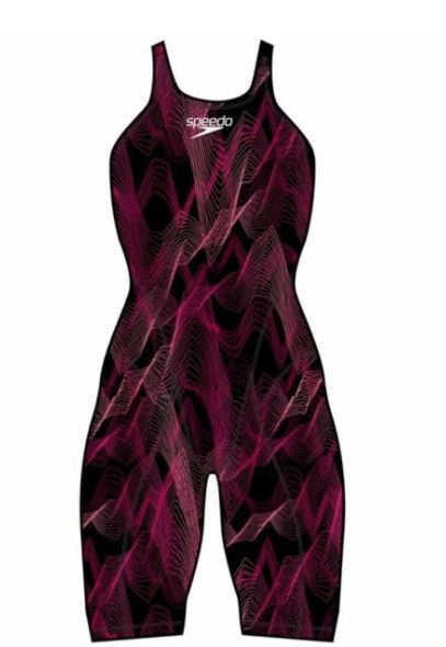 WOMENS VANQUISHER PRINT KNEESKIN SWIMSUIT