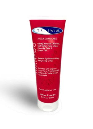 TRISWIM AFTER SWIM SHAMPOO LYCHEE + MANGO 8.5 FL OZ