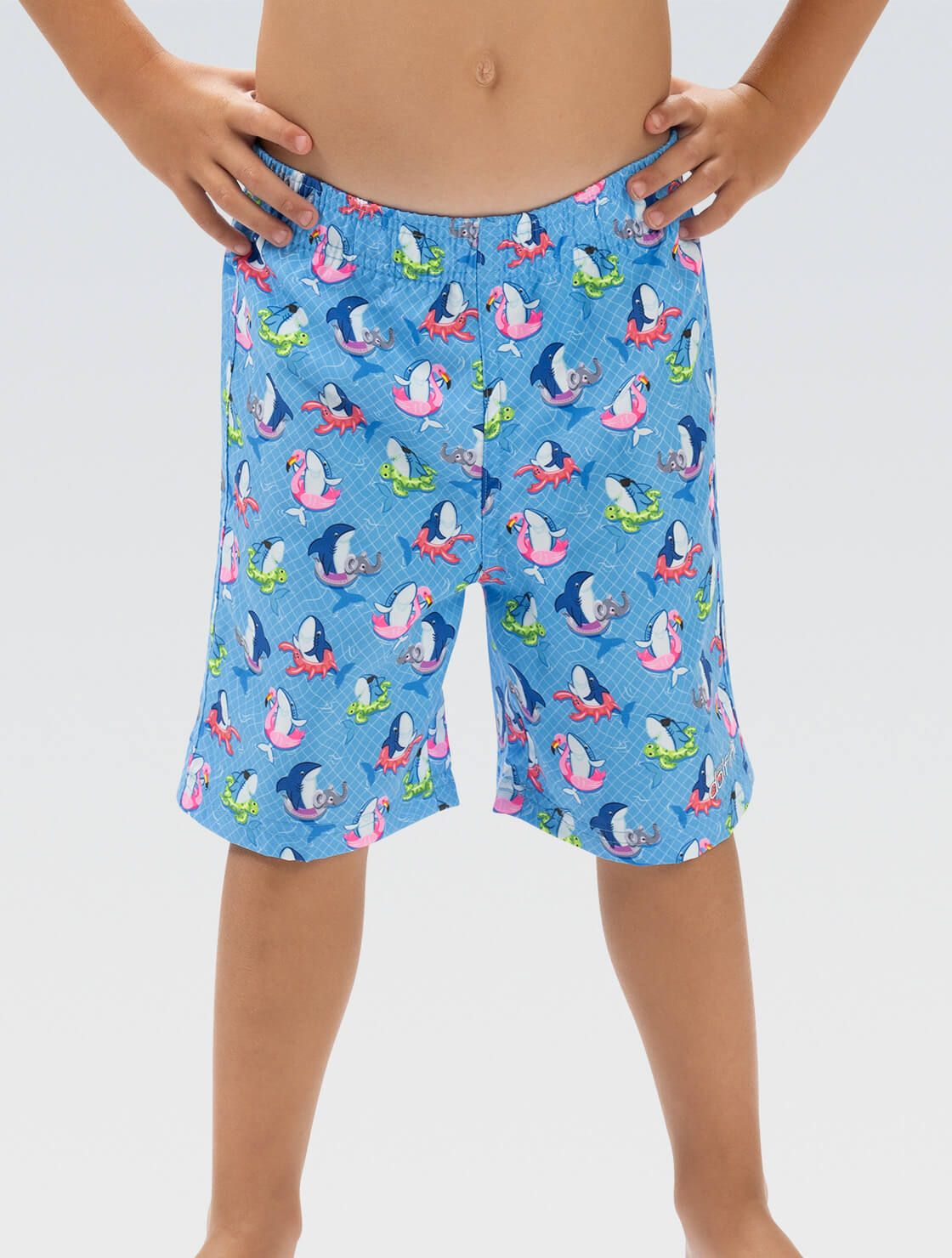 LITTLE DOLFIN FIN FLOATS SWIM TRUNKS