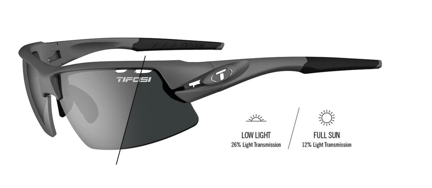 TIFOSI CRIT POLARIZED FOTOTEC, Color: MATTE GUNMETAL