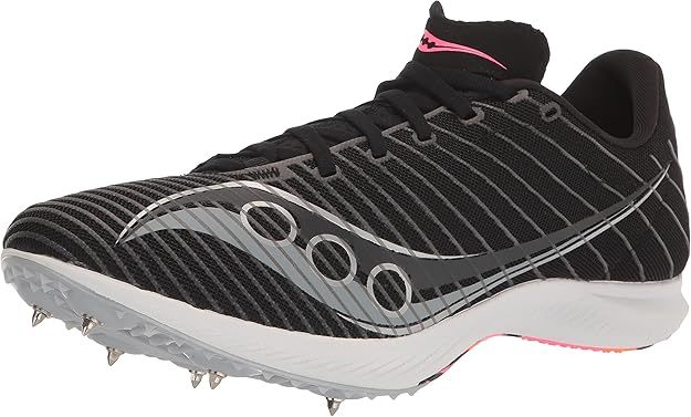 SAUCONY MENS VELOCITY MP, Size: 12, Color: 85 - BLACK/VIZI