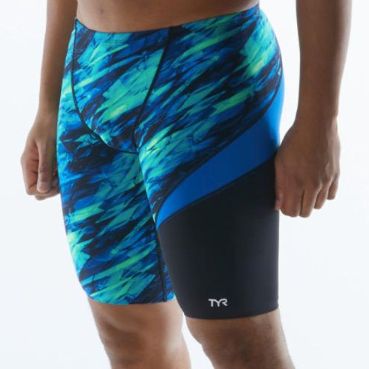 TEAM TYR VITRIC WAVE JAMMER - BLUE/GREEN, Color: 487 - BLUE/GREEN, Size: 22